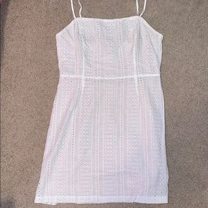 These Three Boutique White eyelet Dress